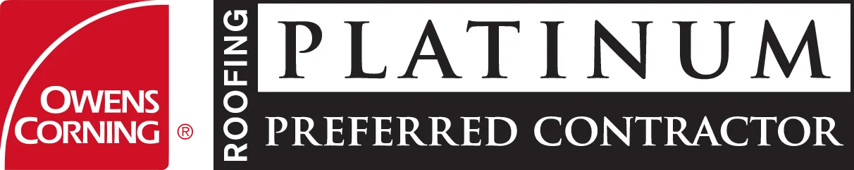 Owens Corning Platinum Preferred Contractor logo