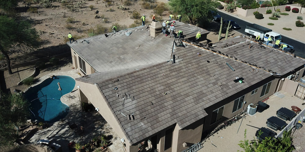 tile roof installation roof replacement services Phoenix Prescott