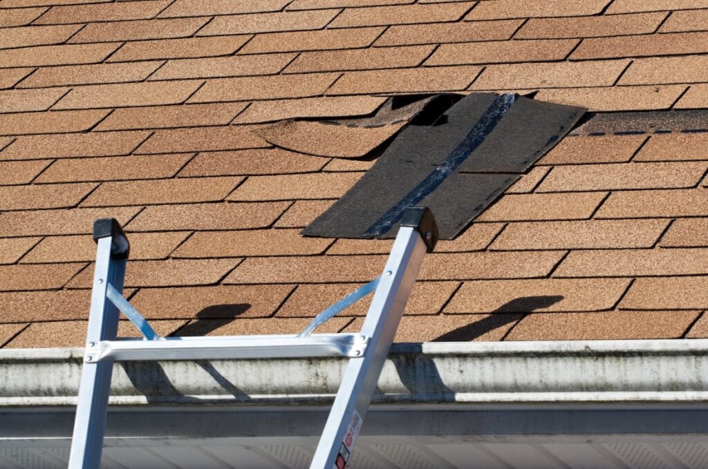 high wind roof repair in Prescott Valley