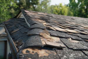 heat damage on roofs, prescott valley