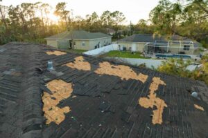 damage roof in Phoenix AZ