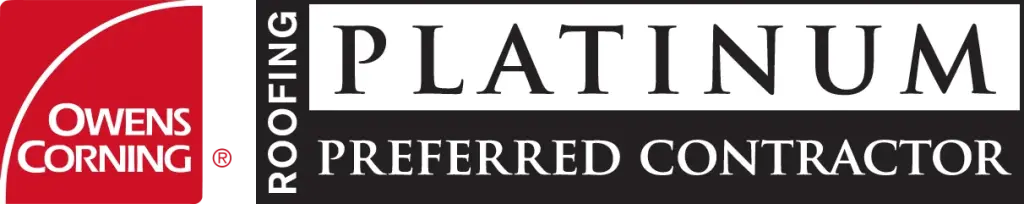 Owens Corning Platinum Preferred Contractor logo