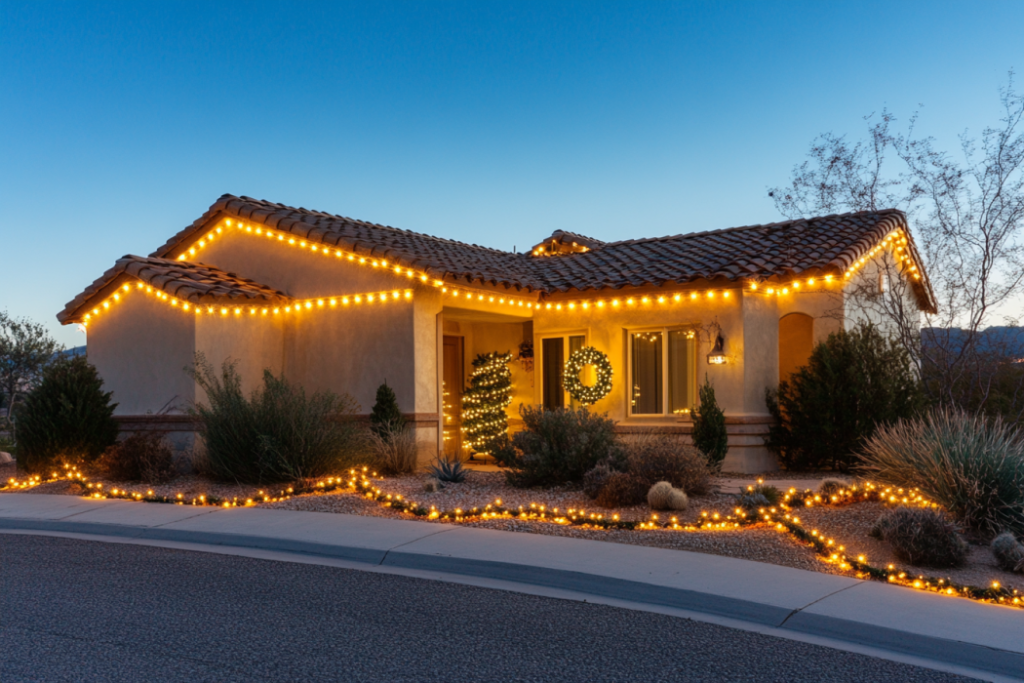 tips for hanging holiday decorations, Prescott Valley